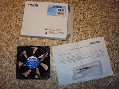 Лот: 822042. Фото: 1. ZALMAN <ZM-F3> Fan for m/tower... Системы охлаждения