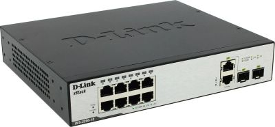 Лот: 11100308. Фото: 1. D-Link xStack DGS-3200-10 Управляемый... Коммутаторы