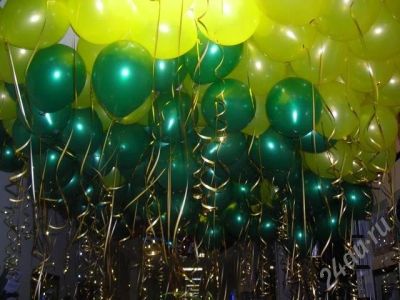 Лот: 336545. Фото: 1. 45шт гелиевых шариков любых цветов... Разное