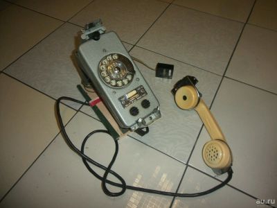 Лот: 10510001. Фото: 1. Рэтро телефон стационарный 1960г... Проводные телефоны