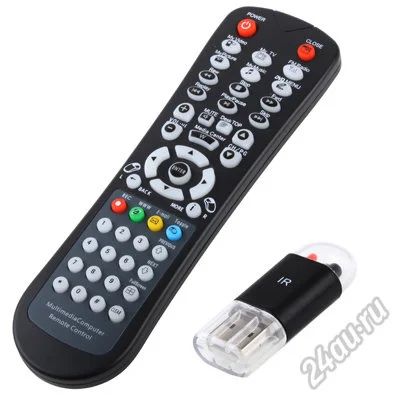 Лот: 2119716. Фото: 1. USB PC Remote IR Wireless Controller... Клавиатуры и мыши