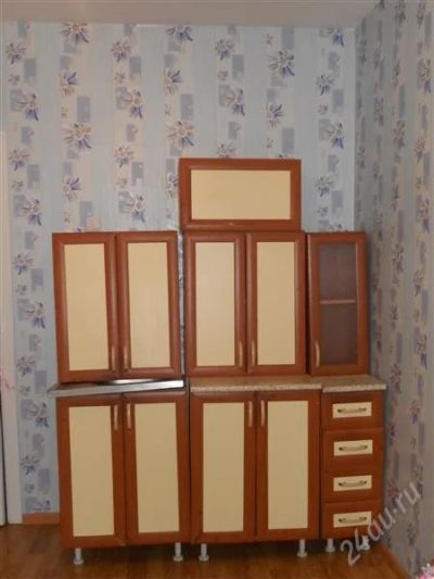 Лот: 2246262. Фото: 1. Кухня б/у 1.5м. с мойкой. Кухонные гарнитуры