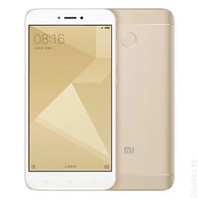 Лот: 10115138. Фото: 1. Xiaomi Redmi 4X PRO 64Гб золотой... Смартфоны