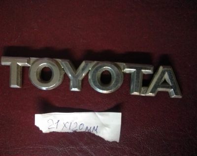 Лот: 17289135. Фото: 1. Шильдик, Toyota. 21х120мм. Детали тюнинга