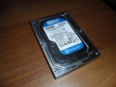 Лот: 1670288. Фото: 1. HDD 320 Gb SATA-II 300 Western... Жёсткие диски (HDD)