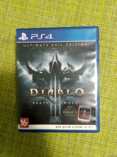 Лот: 10899192. Фото: 1. Diablo 3 диск ps4. Игры для консолей