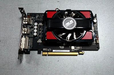 Лот: 25276133. Фото: 1. Видеокарта Radeon RX 550 Asus... Видеокарты