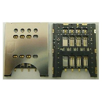 Лот: 9273374. Фото: 1. Коннектор, разъем SIM Sony MT27i... Шлейфы, разъёмы