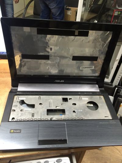 Лот: 9400261. Фото: 1. корпус петли шарниры Asus N53... Корпуса, блоки питания