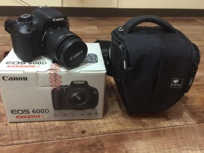 Лот: 7890088. Фото: 1. Canon 600d 18-55 Kit. Цифровые зеркальные