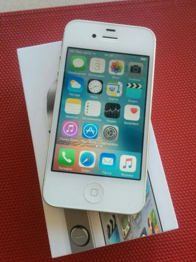 Лот: 8494175. Фото: 1. Iphone 4s 16GB новый, на гарантии. Смартфоны