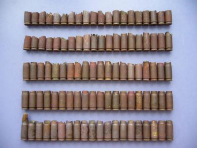 Лот: 4297245. Фото: 1. Гильзы от пистолета ТТ, ППШ, МП-40... Другое (военная атрибутика)