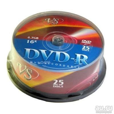 Лот: 14051528. Фото: 1. Диски VS DVD-RW 4.7 Gb 4x Cake... CD, DVD, BluRay