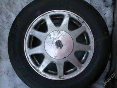 Лот: 869743. Фото: 1. Диск R15 литой Toyota. Шины на дисках
