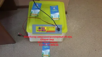 Лот: 11226219. Фото: 1. Бытовой инкубатор для 96 куриных... Инкубаторы