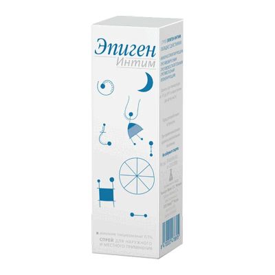 Лот: 24031050. Фото: 1. Эпиген Интим 0,1% спрей для местного... Лекарства