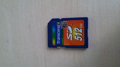Лот: 7151970. Фото: 1. Карта памяти SD 512 MB Transcend. Карты памяти