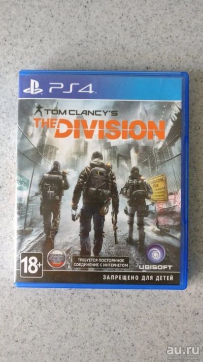 Лот: 9861112. Фото: 1. The division, playstation 4, диск. Игры для консолей