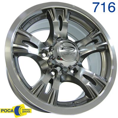 Лот: 5624025. Фото: 1. Комплект дисков Sakura Wheels... Диски