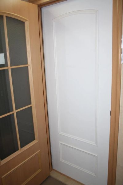 Лот: 7540798. Фото: 1. Дверь Краснодеревщик КД 201 белая... Двери межкомнатные