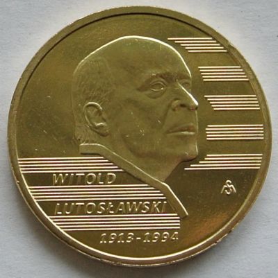 Лот: 3271794. Фото: 1. 2 злотых 2013. Витольд Лютославский... Европа