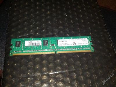 Лот: 2687210. Фото: 1. Crutical 1GB DDR-2. Оперативная память
