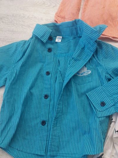 Лот: 11544129. Фото: 1. Рубашки GloriaJeans От 12-24 мес. Рубашки, блузки, водолазки