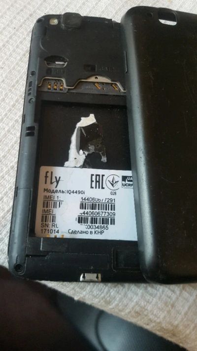 Лот: 11334535. Фото: 1. Fly iq4490i без акб. Смартфоны