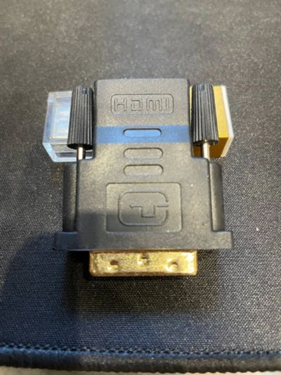 Лот: 20760690. Фото: 1. Переходник HDMI - DVI-I. Шлейфы, кабели, переходники