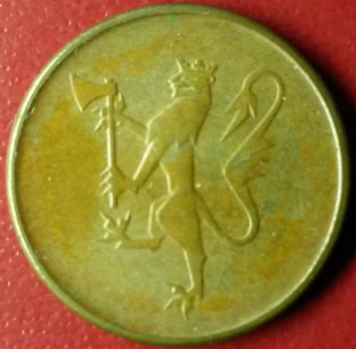Лот: 7149187. Фото: 1. Норвегия 5 эре 1980 год. Европа