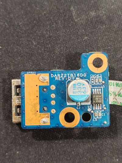 Лот: 23966815. Фото: 1. Доп плата USB для ноутбука HP... Платы расширения, контроллеры, доп. порты