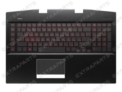 Лот: 19540934. Фото: 1. Топ-панель HP Omen 17-cb черная... Клавиатуры для ноутбуков