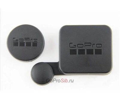Лот: 6044403. Фото: 1. Крышки на линзу для камеры GoPro... Чехлы, сумки, ремешки