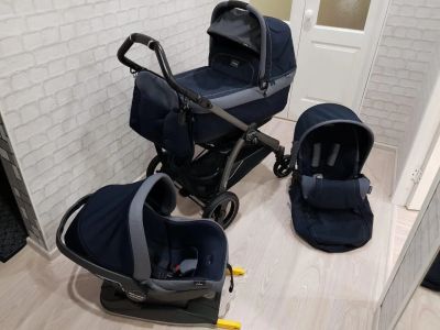Лот: 14703947. Фото: 1. Коляска Peg Perego book Plus 3в1. Коляски
