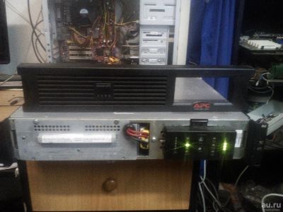 Лот: 8170219. Фото: 1. APC Smart-UPS 1500, в стойку... ИБП, аккумуляторы для ИБП