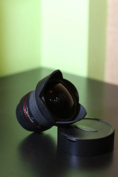 Лот: 5506698. Фото: 1. Samyang 8mm f/3.5 AS IF UMC Fish-eye... Объективы