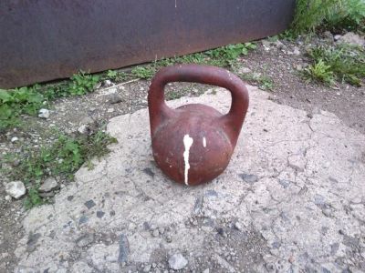 Лот: 6023312. Фото: 1. гиря 16 кг. Гири