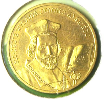 Лот: 3736166. Фото: 1. Польша.2 злотых 2006 г.500-летие... Европа