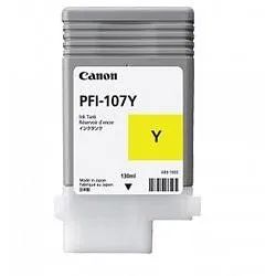 Лот: 24949937. Фото: 1. Картридж_струйный Canon PFI-107Y... Картриджи, расходные материалы