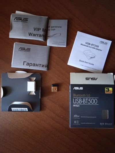 Лот: 20598896. Фото: 1. Bluetooth адаптер ASUS USB-BT500. WiFi, Bluetooth адаптеры