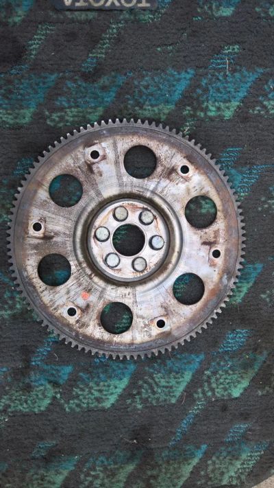 Лот: 9268184. Фото: 1. Маховик Toyota Vitz, KSP90, 1KRFE. Двигатель и элементы двигателя