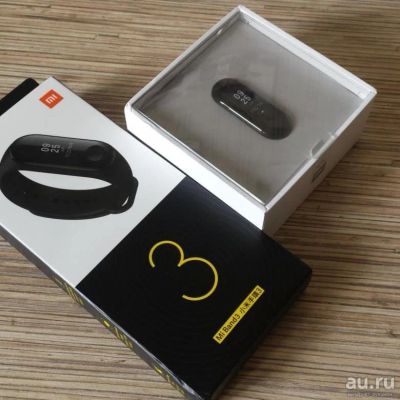 Лот: 14581511. Фото: 1. Xiaomi Mi Band 3 Чёрный. Оригинал... Смарт-часы, фитнес-браслеты, аксессуары