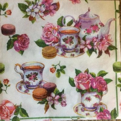Лот: 10215553. Фото: 1. Салфетка для декупажа. Чаепитие. Декупаж