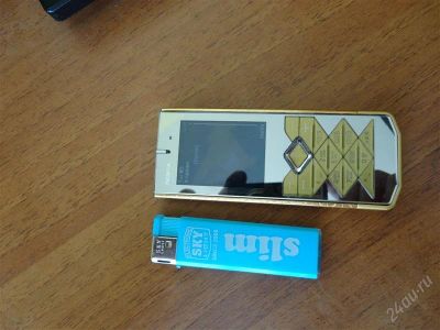 Лот: 1705308. Фото: 1. Nokia 7900 Gold. Кнопочные мобильные телефоны