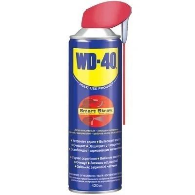 Лот: 12937450. Фото: 1. Смазка WD-40 (420мл) с носиком. Масла, жидкости