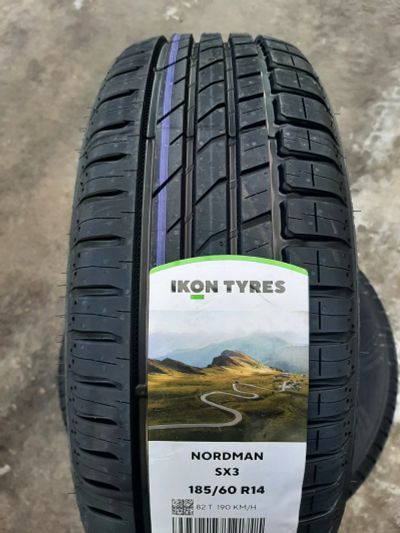 Лот: 21599967. Фото: 1. 185/60 R14 82T Ikan Tyres Nordman... Шины