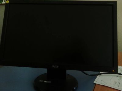 Лот: 12055467. Фото: 1. Монитор Acer v193HQ (неисправен... ЖК-мониторы
