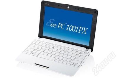Лот: 697362. Фото: 1. Нетбук ASUS EEE PC 1001PX белый. Ноутбуки