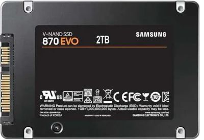 Лот: 23911382. Фото: 1. SSD накопитель Samsung 870 EVO... SSD-накопители