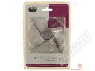 Лот: 219424. Фото: 1. cooler master led on/off fan... Системы охлаждения